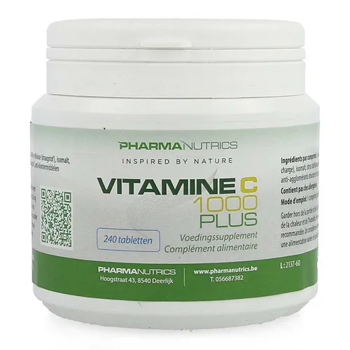 Vitamine C 1000 Bioflavonoid Tabl240 Pharmanutrics