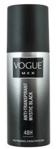 Vogue Men Anti-Transpirant Mystic Black Deodorant