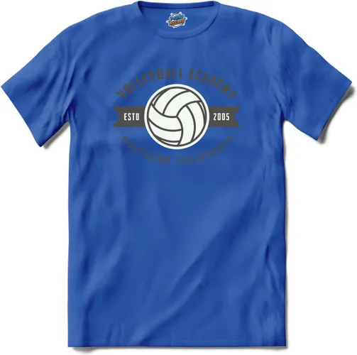 Volleybal academy sport - T-Shirt - Heren - Royal Blue