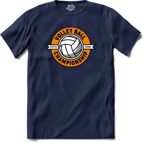 Volleybal championship sport - T-Shirt - Heren - Navy Blue