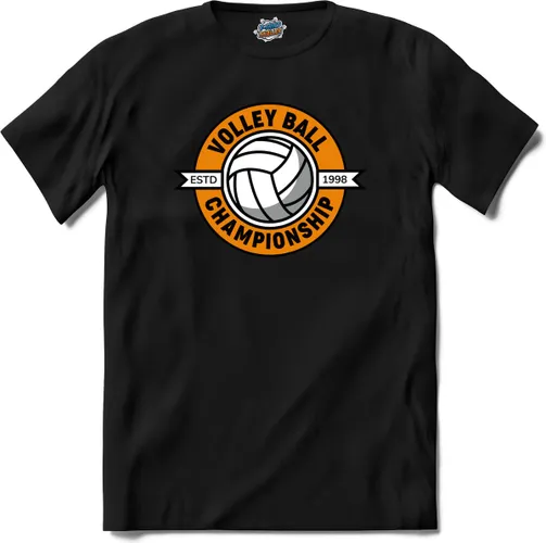 Volleybal championship sport - T-Shirt - Heren - Zwart