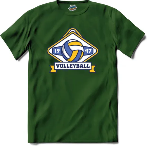 Volleybal sport - T-Shirt - Heren - Bottle Groen