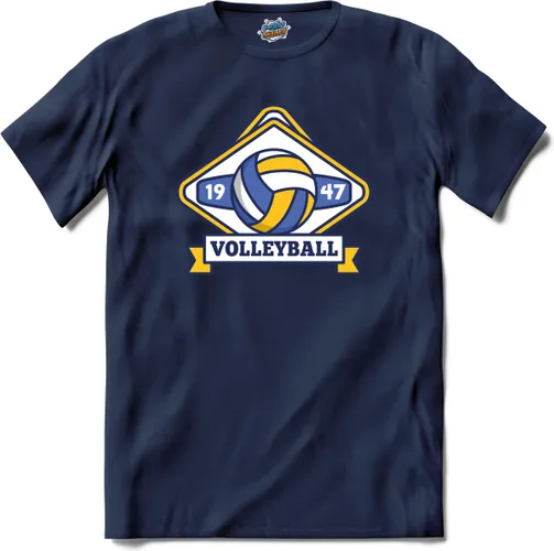 Volleybal sport - T-Shirt - Heren - Navy Blue