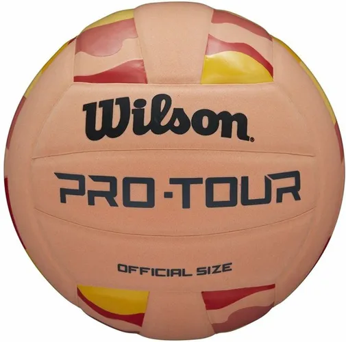 Volleybal Wilson Pro Tour Perzik (Één maat)