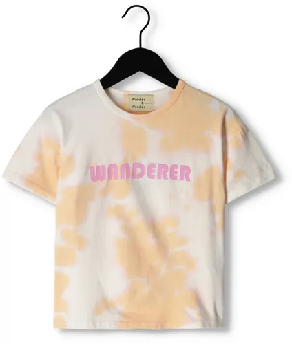 WANDER & WONDER Meisjes Tops & T-shirts Wanderer Tie Die Tee - Roze