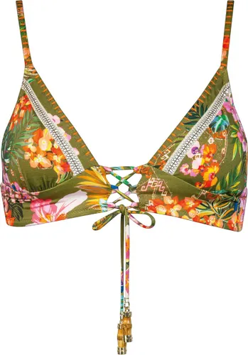 Watercult - Sunset Florals Strappy Bikini Top