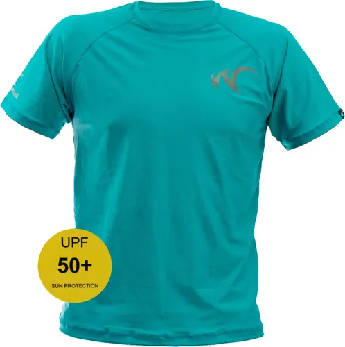Watrflag Rashguard Cadiz - Heren - Petrol - UV beschermend surf shirt regular fit