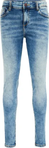 WE Fashion Jongens skinny fit jeans met stretch