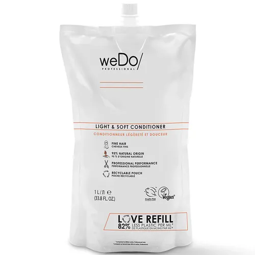 weDo/ Professional Light and Soft Conditioner Pouch 1000ml