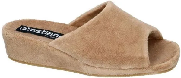 Westland -Dames -  taupe - slippers & muiltjes