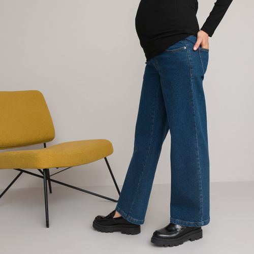 Wijde jeans voor zwangerschap, midrif band