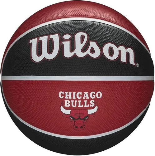 Wilson Basketbal Nba Team Tribute Chicago Bulls Maat 7 Rood