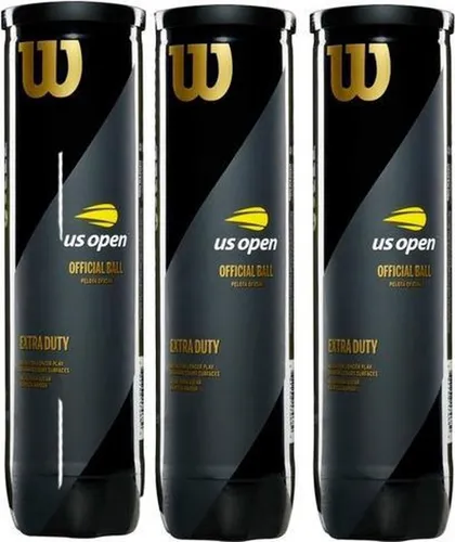 Wilson US OPEN Original - tennisballen - geel - 12 stuks