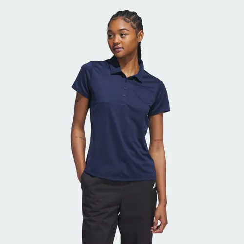 Women's Solid Performance Short Sleeve Polo Shirt