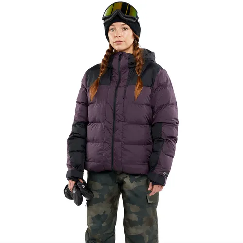 Womens Puffleup Snowboard Jacket Blackberry - L