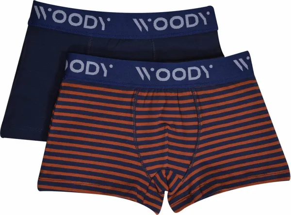 Woody boxer jongens - streep - duopack - 202-1-CLD-Z/029