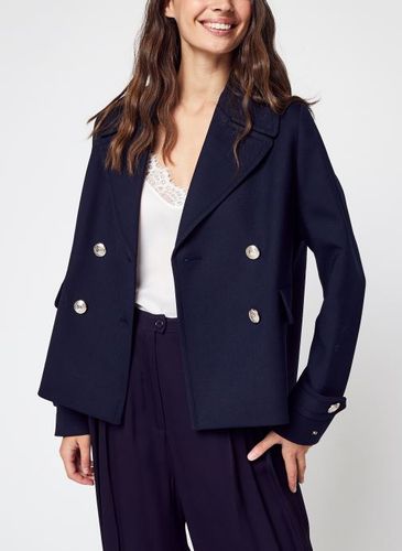 Wool Blend Db Peacoat by Tommy Hilfiger