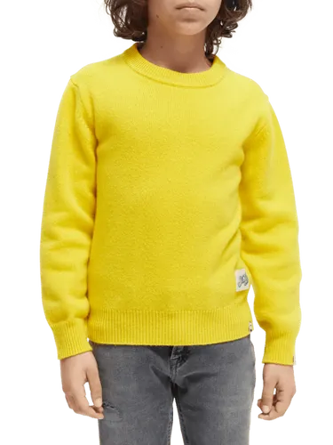 Wool-blended crewneck sweater - Maat 4 - Multicolor - Jongen - Pullover - Scotch & Soda