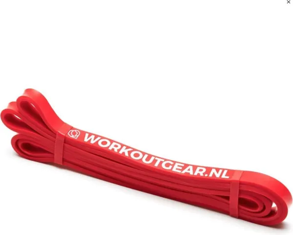 Workout Gear - Weerstandsband - Fitness Elastiek - Rood - 2-15kg