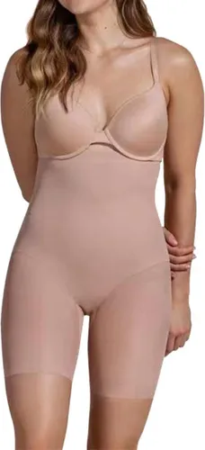 Wow Peach - Taille Wrap Short - Shapewear - Corrigerende Ondergoed - Shaping broek - Comfort Slimwear - Nude - XL