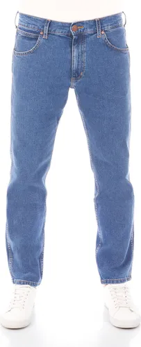 Wrangler Heren Jeans Greensboro regular/straight Fit Blauw 34W / 36L Volwassenen
