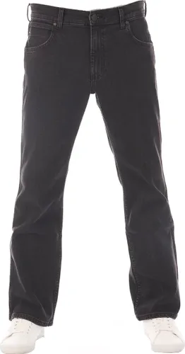 Wrangler Heren Jeans Jacksville bootcut Fit Zwart 31W / 32L Volwassenen