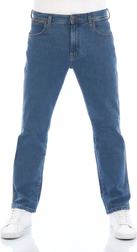 Wrangler Heren Jeans Texas Stretch regular/straight Fit Blauw 31W / 32L Volwassenen
