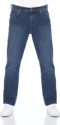 Wrangler Heren Jeans Texas Stretch regular/straight Fit Blauw 32W / 30L Volwassenen