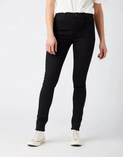 WRANGLER SKINNY Dames Jeans - BLACK