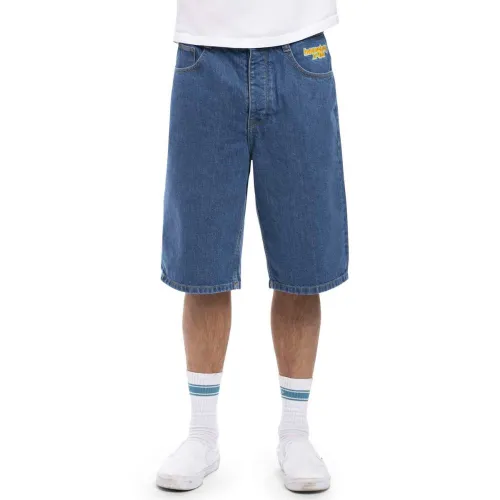 X-Tra Baggy Shorts Washed Blue - W27