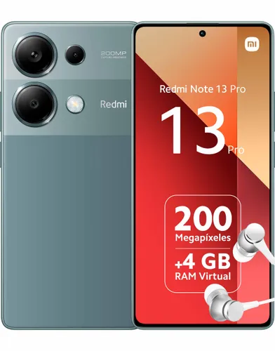 Xiaomi Redmi Note 13 Pro 4G Smartphone + hoofdtelefoon