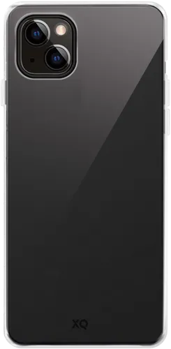 XQISIT Flex Case Apple iPhone 15 Plus Back Cover Transparant