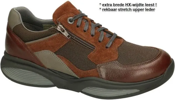 Xsensible -Heren - bruin - sneakers