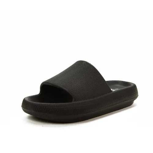 XTI 44489, platte sandalen voor dames, zwart