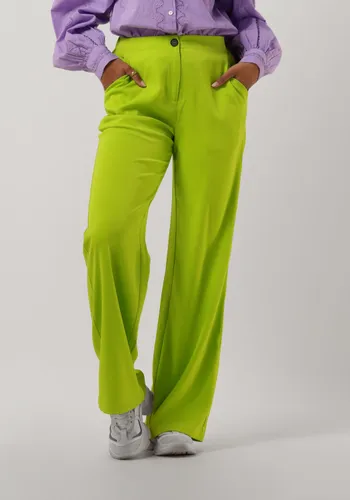 YDENCE Dames Broeken Pants Solange - Lime