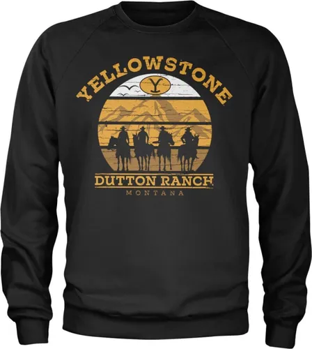 Yellowstone Sweater/trui -XL- Cowboys Zwart
