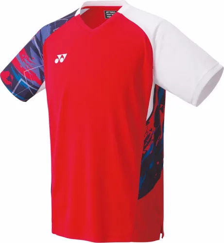 Yonex 10572EX Chinese team heren badminton sportshirt - rood