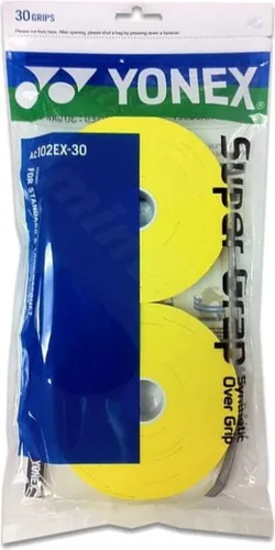 Yonex Supergrap - Tennisgrips - 30 stuks - geel