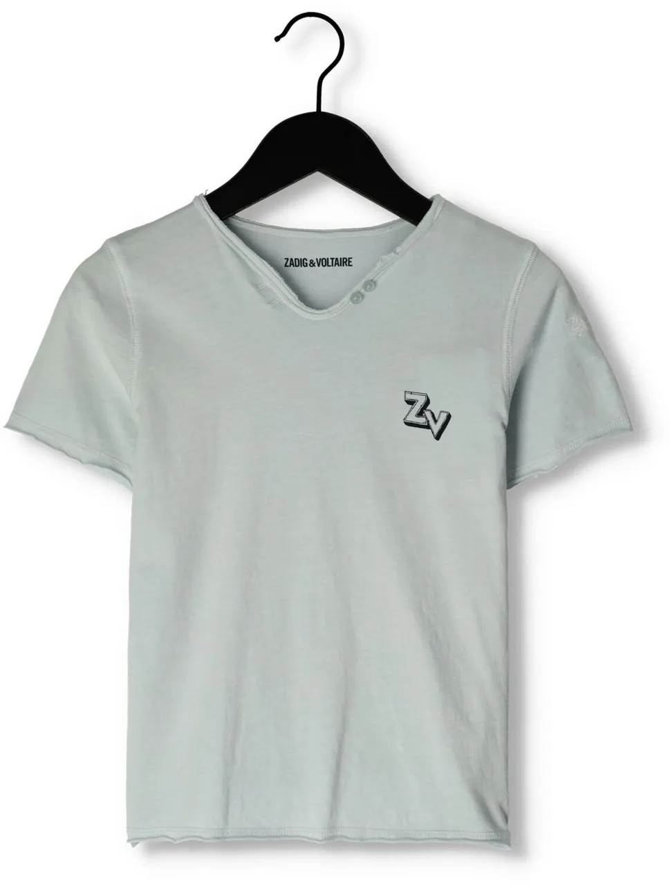 ZADIG & VOLTAIRE Jongens Polo's & T-shirts X25362 - Lichtblauw