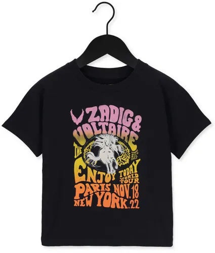 ZADIG & VOLTAIRE Meisjes Tops & T-shirts X15357 - Zwart