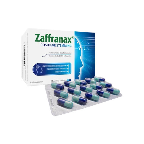 Zaffranax Positieve Stemming 120 capsules