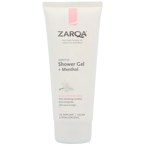 Zarqa Body Shower Gel + Menthol - 200ml