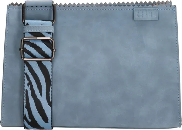 Zebra Trends Schoudertasje Merel - Lichtblauw