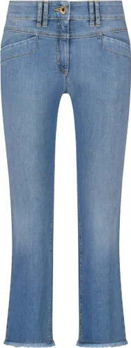 Zerres Sarah Slim Denim Katoen Jeans Blauw | Bleached