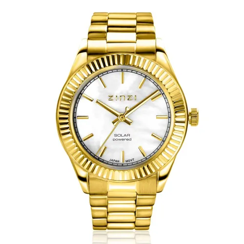 Zinzi Solaris horloge 35mm + gratis armband t.w.v. 29,95 ZIW2134