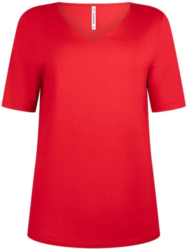 ZOSO 241 Lyan Luxury Basic Shirt Red
