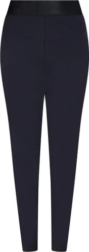 Zoso Broek Glory Travel Trouser With Tricotband 241 0008 Navy Dames