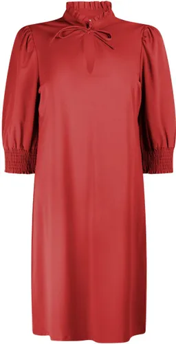 Zoso Jurk Nova Travel Dress 241 0019 Red Dames