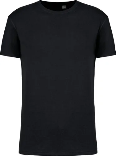 Zwart T-shirt met ronde hals merk Kariban